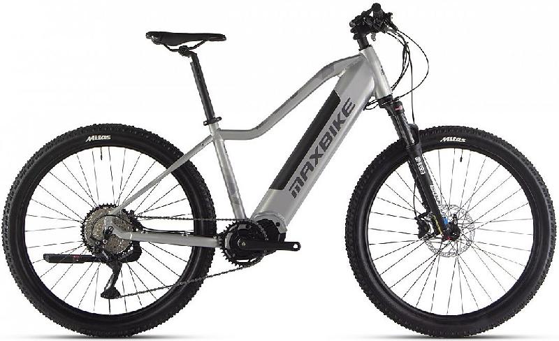 MAXBIKE FREYA 2.1 barva ŠEDÁ 2024 kola 27,5 baterie 20 Ah