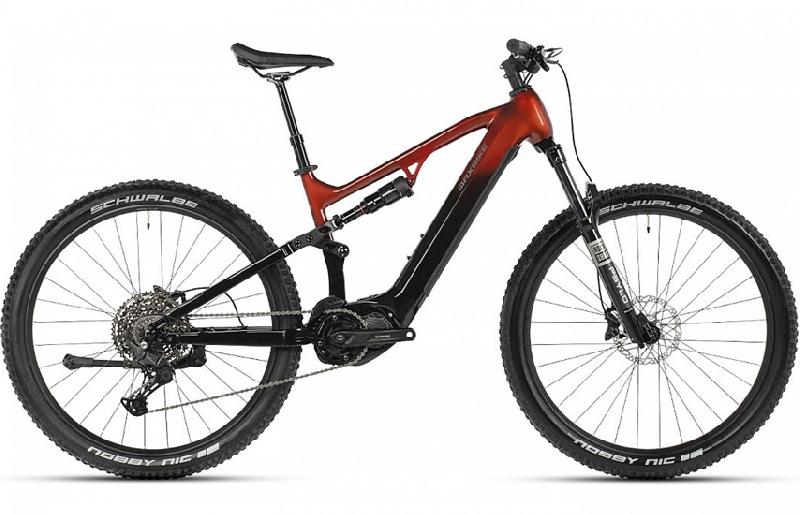 Elektrokolo maxbike 3472 maya barva cervena cerna 1