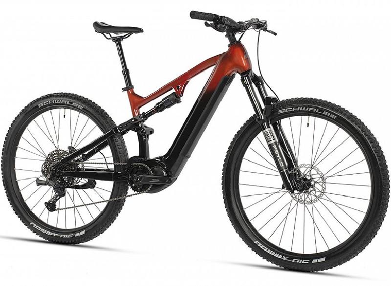 MAXBIKE MAYA barva ČERVENÁ ČERNÁ 2026 kola 29 baterie 17,5 Ah