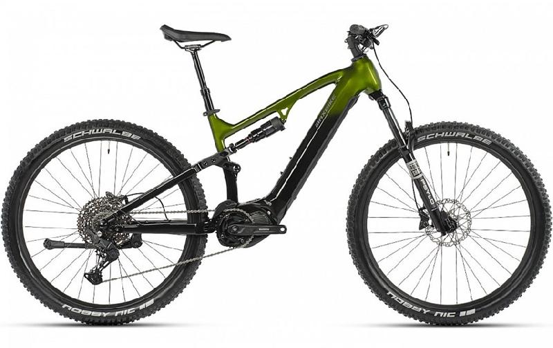 Elektrokolo maxbike 3473 maya barva zelena cerna 1