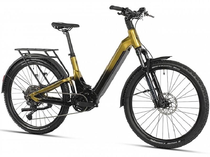 MAXBIKE SAGA barva ŽLUTÁ ČERNÁ 2026 kola 27,5 baterie 20 Ah