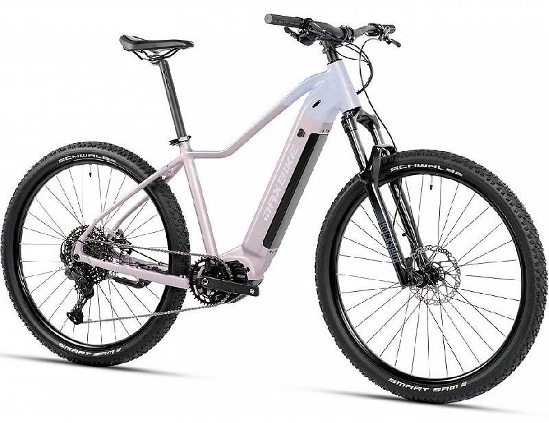 MAXBIKE MAGNA 27.5 barva MODRO-ŠEDÁ 2025 kola 27,5 baterie 20 Ah