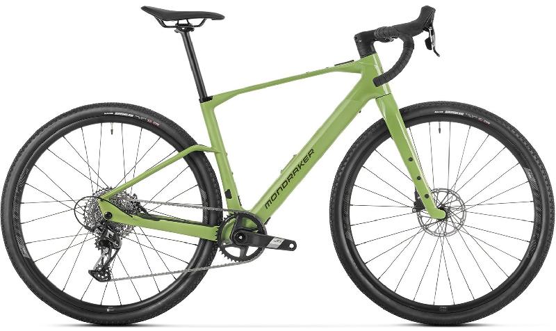 MONDRAKER Dusty S barva OVERLAND GREEN 2026 kola 28 baterie 9,72 Ah