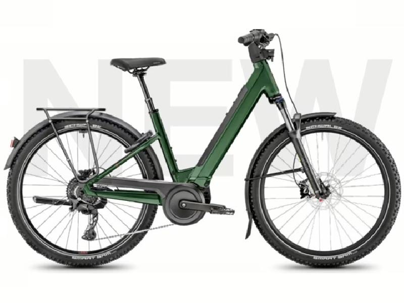 MOUSTACHE Samedi 27 Xroad 6 OPEN 600 barva OAK GREEN METAL 2026 kola 27,5 baterie 16,66 Ah
