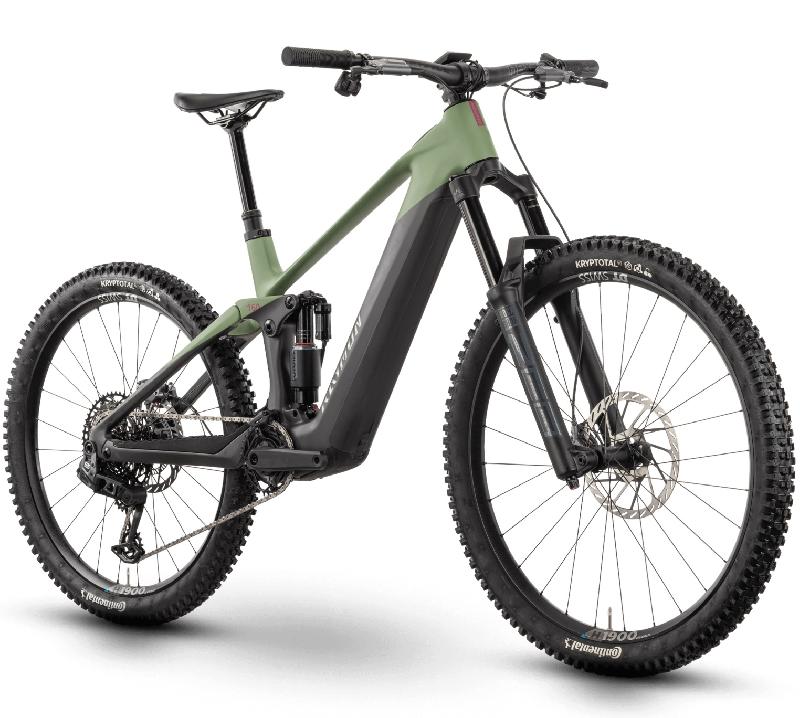 RAYMON Tarok Pro barva GREEN / CARBON / RESADA GREEN / VIOLETT 2025 kola 29/27,5 baterie 15,75 Ah