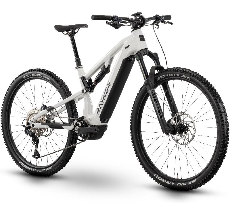 RAYMON Trailray 120 Ultra barva WHITE / BIANCO / BLACK / SILVER 2025 kola 29 baterie 22,22 Ah