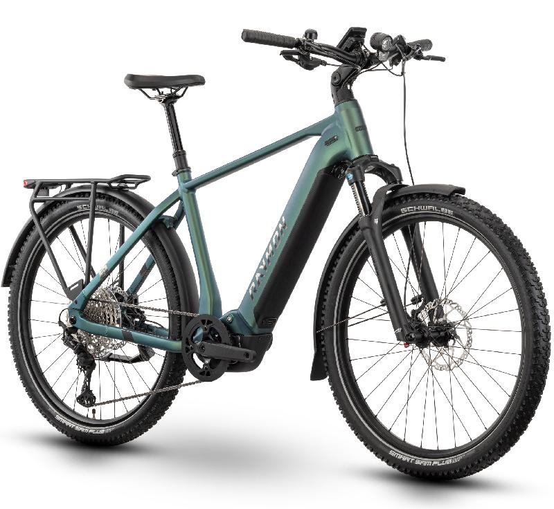 RAYMON Tourray Ultra Diamant over barva GREEN / SUNLIGHT MAGIC / CHROME 2025 kola 27,5 baterie 20 Ah