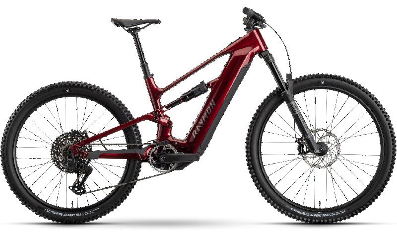 Elektrokolo raymon 4111 ravor pro barva ruby red 1