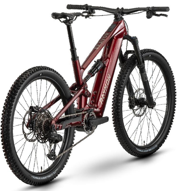 Elektrokolo raymon 4111 ravor pro barva ruby red 2
