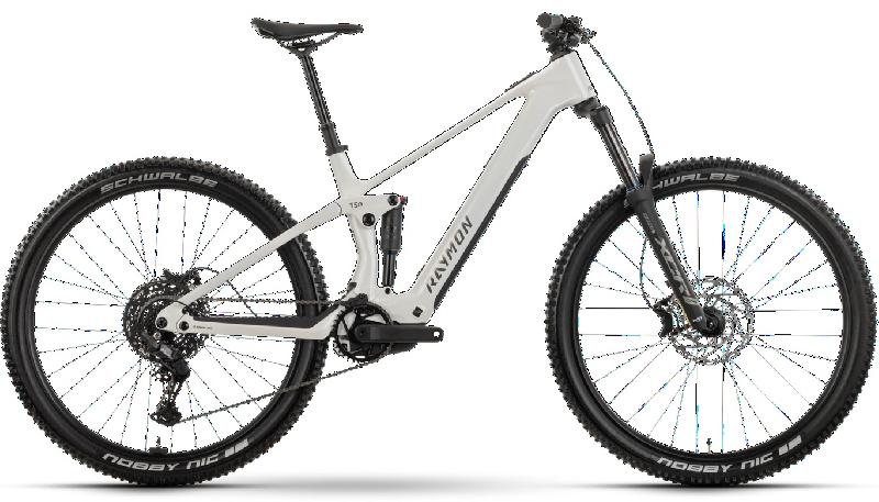 Elektrokolo raymon 4118 airok pure barva star white   brushed black 1