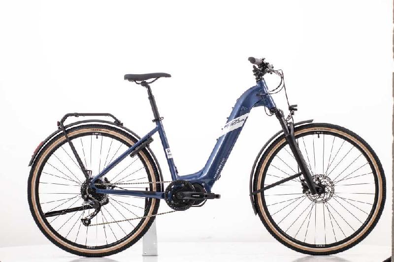 Elektrokolo rock-machine 1619 crossride e400 touring barva gloss metallic navy silver