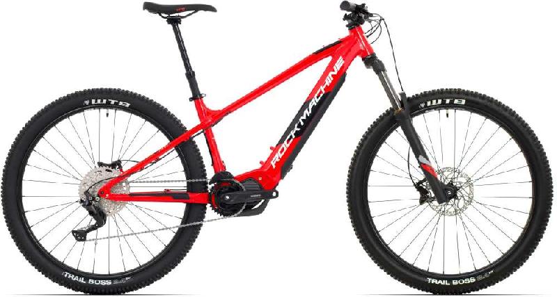 ROCK MACHINE Blizz e40-29 barva MATTE RED/SILVER/BLACK 2022 kola 29 baterie 14,1 Ah