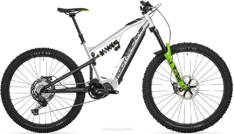 ROCK MACHINE Blizzard INT e90-297 RZ barva GLOSS SILVER/BLACK 2023 kola 29