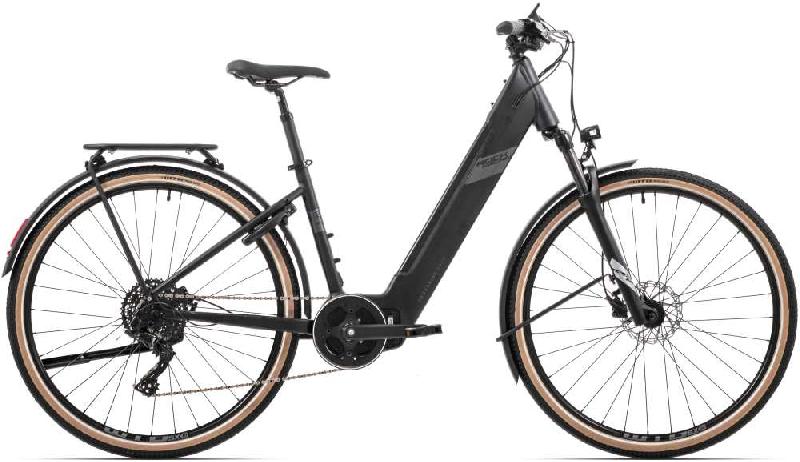 Elektrokolo rock-machine 1685 crossride e450 touring barva matte black grey