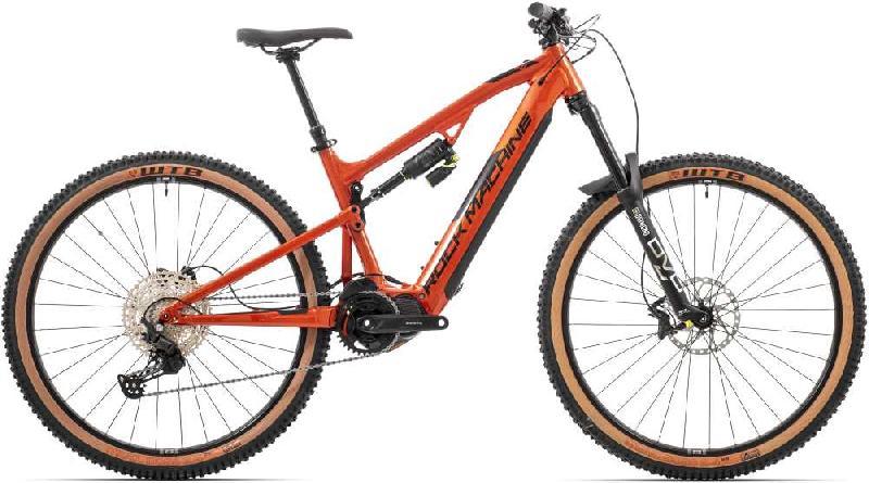 Elektrokolo rock-machine 4082 blizzard e50 29 barva gloss metallic orange  black   predvadeci kolo c 33