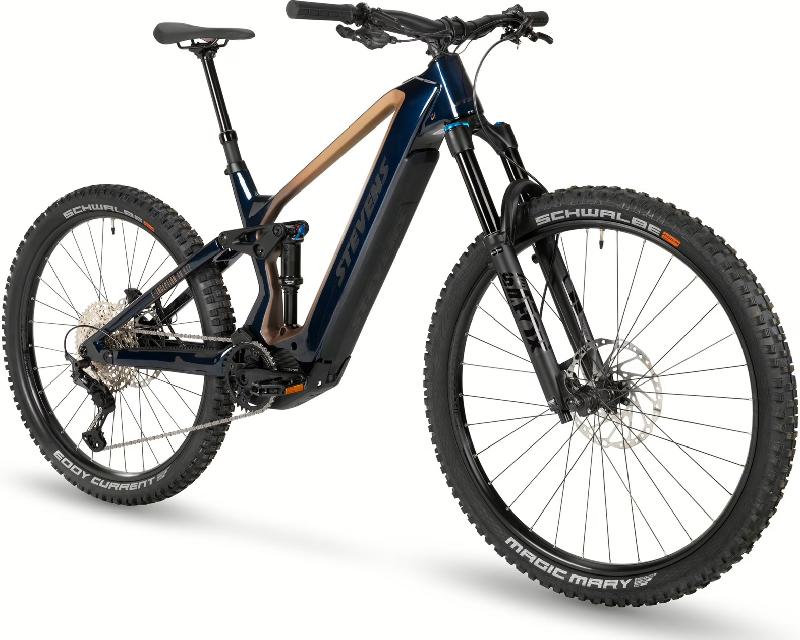 STEVENS E-Inception AM 8.7.2 GTF barva DEEP BLUE MODRÁ 2024 kola 29/27,5 baterie 20 Ah