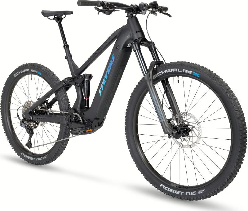STEVENS E-Inception AM 7.6.1 GTF barva STEALTH BLACK ČERNÁ 2025 kola 29/27,5 baterie 17,4 Ah