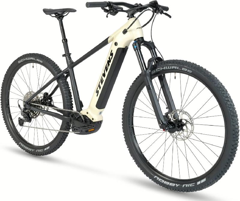 STEVENS E-Cayolle barva SANDSTONE BLACK PÍSKOVÁ ČERNÁ 2025 kola 27,5, 29 baterie 17,4 Ah